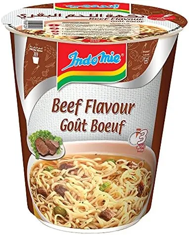 Indomie Instant Noodles, Halal Certified, Beef Flavou(FROM DUBAI)NUSSr - 60g