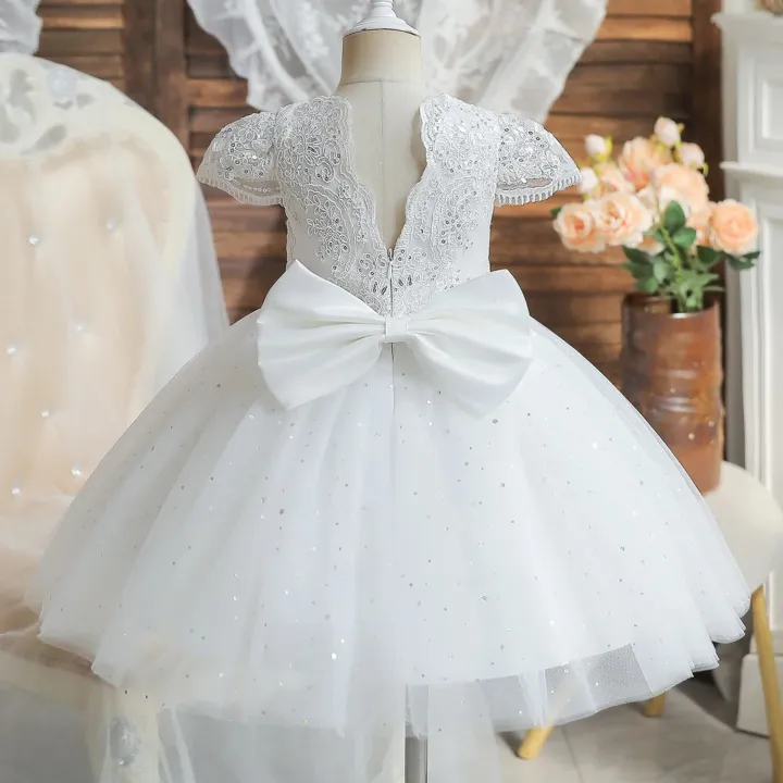 Toddler%20Girls%201st%20Birthday%20Party%20Dresses%20Cute%20Bow%20Kids%20Princess%20Lace%20Tulle%20Short%20Dress%20Flower%20Girls%20Dresses%20for%20Wedding%201-5%20Year%20-%20Image%203