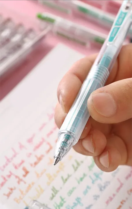 9%20PCS%20Colored%20Gel%20Pens%20Set%200.5%20mm%20Journaling%20Scrapbook%20Kawaii%20Ballpoint%20Pens%20Stationery%20Retractable%20Pen%20Office%20Accessories%20-%20Image%207