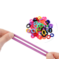 Elastic Hair Bands Ties Girl, Small Size Rubber Band Ponytail Holders (100 PCS). 