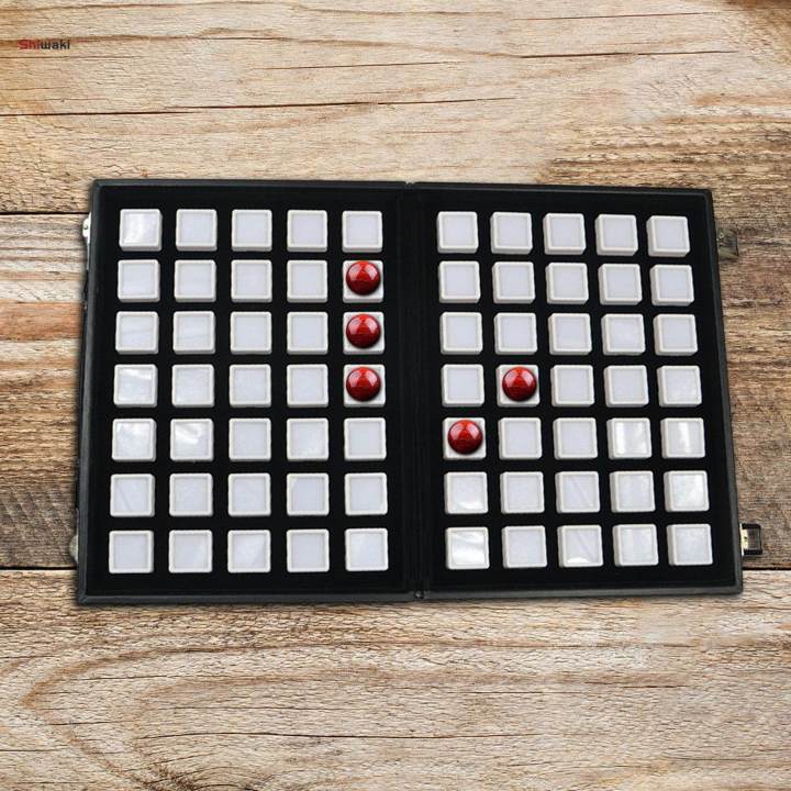 Diamond%20Gemstone%20Display%20Tray%20Multigrid%20Showcase%20Portable%20for%20Store%20Show%20white%2070%20grid%20-%20Image%205