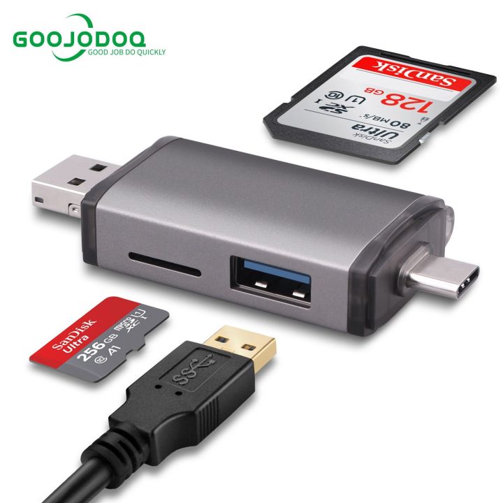 GOOJODOQ%20Card%20Reader%20Micro%20USB%202.0%20Type%20C%20to%20SD%20Micro%20SD%20TF%20Adapter%20Accessories%20OTG%20Cardreader%20Smart%20Memory%20SD%20Card%20Reader%20-%20Image%202