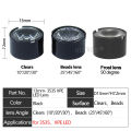 Led Lens 1w 3w Cree Xpe 3535 13mm 10 20 30 45 60 90degree Holder Waterproof Xpg 3030 Chip Diode Clear Bead Plano Integrated Lens. 
