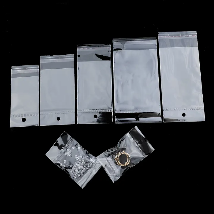 100%20pcs%20Transparent%20Self%20Adhesive%20Seal%20Plastic%20Storage%20Bag%20OPP%20Poly%20Pack%20Bag%20With%20Hang%20Hole%20Retail%20Packaging%20Pouch%20-%20Image%205