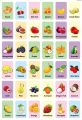 Flash Cards Fruits 36pcs. 