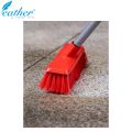 BATHROOM BRUSH LONG WITH 120CM PLASTIC COATED METAL HANDLE - FEATHER. 