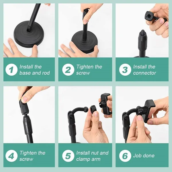 Mobile%20Stand%20Height%20Adjustable%20360%C2%BA%20Rotatable%20Phone%20Holder%20Cell%20Phone%20Holder%20for%20Video%20Recording%20YouTube%20TikTok%20Live%20Stream%20Watching%20Movies%20(Black)%20-%20Image%203