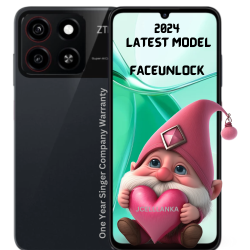 ZTE Blade A35 Faceunlock 2GB+4GB/64GB - Singer Official Warranty One Year Island wide