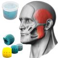 【HOT】 Jaw Exerciser Slim Face Fitness Silicon Balls Chin Workout Training Myofascial Release Jawliner Jawline Exercise For Simulator. 