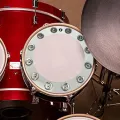Bass Drum Tambourine Snare Drum Effect Bell Sturdy 12 Single Row Bells Mountable Durable Bass Drum. 