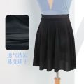 Black Gauzy Dance Dress Women's Transparent Skirt Little Short Dress Spring/Summer Ballet Dance Wear Dancing Skirt New. 