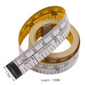 【ZIME】Super 60in Soft Sewing Ruler Meter Sewing Tape Measure Body Clothes Ruler Sewing Kits. 