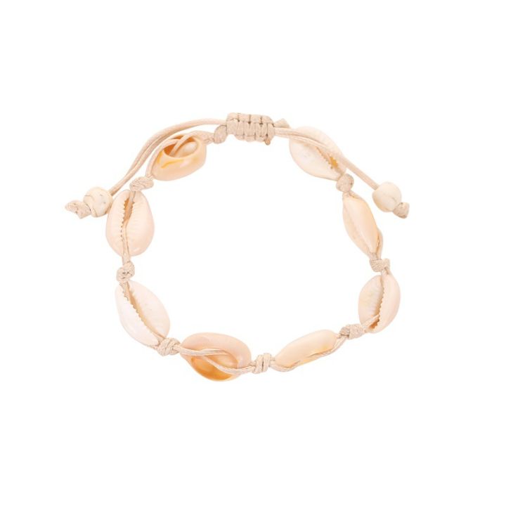 Qingwen%20Ethnic%20Style%20Personality%20Knitting%20Accessories%20Creative%20Hawaiian%20Casual%20Bracelet%20Fashion%20Natural%20Shell%20Anklet%20-%20Image%206