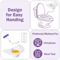 10 Pcs Hats for Toilets Stool Sample Collection Kit Collection Hat Collector Specimen Cup. 