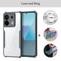 Xundd Case For Redmi Note 13 Pro 5G 13 Pro Plus Note 13 4G Case,Airbag Shockproof Shell TPU+Acrylic Back Clear Cover Funda. 