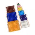 Baby Montessori Stair Square 1 to 10 Early Learning Brinquedos Juguetes. 