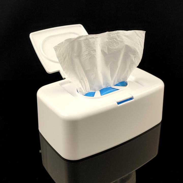 Dry Wet Tissue Storage Boxs Wipes Dispenser Portable Wipes Napkin Box Holder Container for Car Home Office Table Napkin Holder