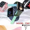 Z36s Smart Watch 45mm Full Display Series 7 with Custom Wallpaper Feature. 