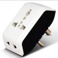 3 in  1 Universal Multiplug Adaptor, 6A, 240V -Made in India. 