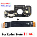 For Xiaomi Redmi Note 7 8 8T 9 9S 10 10S 11 12 Pro Plus 4G 5G Dock Connector USB Charger Charging Port Mainboard Main Flex Cable. 