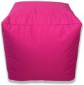 Cube Footstool Beanbag. 