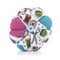1 pcs Creative Pumpkin Ball Shape Needle Pin Cushion With Elastic Wrist Belt. 