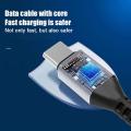 Type C to Type C Digital Display 100W Fast Charging Data Cable For Macbook iPad PD Charger 5A USB C Cord. 