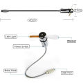 Creative USB Fan，USB LED RGB Light Programmable Fan Flexible Gooseneck DIY Message Mini USB Fan for PC Laptop Notebook Desktops. 