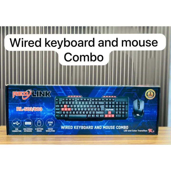 Redlink%20RL-503/603%20USB%20Wired%20Keyboard%20&%20Mouse%20Standard%20104%20Keys%20Ergonomic%20Multimedia%20Keyboard%20for%20PC%20Computer%20Desktop%20Laptop%20Keyboard%20and%20Mouse%20Combo%20-%20Image%202