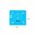 Non-Stick Silicone Mat With Measurement Fondant Rolling Mat Silicone Baking Sheet Dough Kneading Mat Dough Rolling Mat Silicone Pastry Mat BPA Free - S / M / L / XL. 