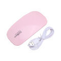 6W Mini Nail Dryer - Compact Machine with 6 LED UV Lights for Quick Drying. 