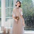 Bridesmaid Dress Conservative Sisters Summer Long Slimming Bridesmaid Dress Wedding Host Bridesmaid Dress 2024 New. 