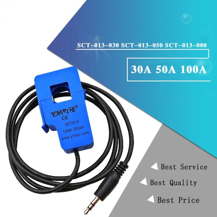 Stromsensor Split-Core 100A 50 MA – Nicht-invasiver Wechselstromwandler Für Motoren Und Beleuchtung (50 Hz – 150 KHz) Wechselstromwandler Split-Kern 100A Stromsensor Split-Core 100A 50 MA – Nicht-invasiver Wechselstromwandler Für Motoren Und Beleuchtung (50 Hz – 150 KHz) Wechselstromwandler Split-Kern 100A