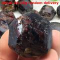 1Pc Red Natural Garnet Quartz Crystal Gemstone Healing Energy Stone Garden Yard Home Degaussing Rough Mineral Specimen Decor New. 