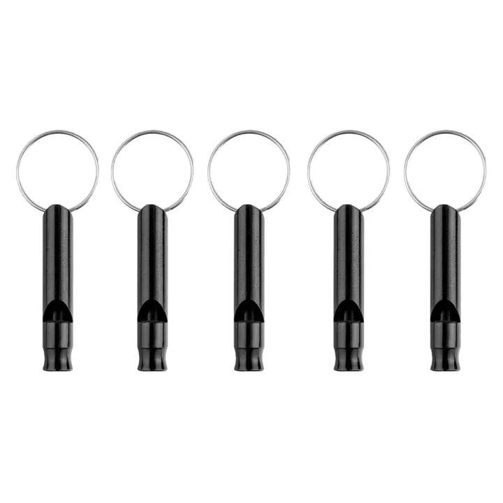 JDXHLAU%2020%20Pack%20Aluminum%20Whistle,%20Sports%20Whistle,%20Emergency%20Survival%20Whistles%20with%20Key%20Chain,Black%20-%20Image%205