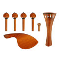 Violin Parts Wood Violin Chin Rest Multiple Polishing for Replacement. 