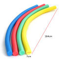 Floating Pool Noodle Swimming Kickboard Hollow Learn Foam Water Float Aid Woggle Swim Flexible Row Ring. 