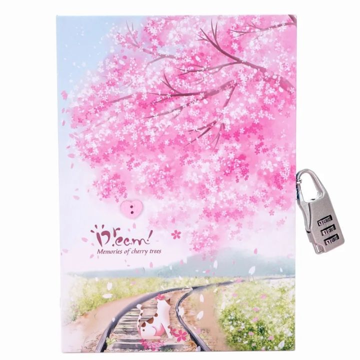 dairy%20books%20for%20girls%20Secret%20diary%20with%20Lock%20Notebook%20Kawaii%20Diary%20Book%20journaling%20notebook%20Cute%20diary%20-%20Image%203