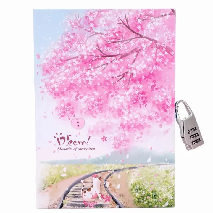 dairy%20books%20for%20girls%20Secret%20diary%20with%20Lock%20Notebook%20Kawaii%20Diary%20Book%20journaling%20notebook%20Cute%20diary%20-%20Image%203