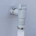 1-10pcs PVC Pool On/Off Plunger Valve Leak Proof 32mm Ground Pool Adapter Sealed Replacement for Outdoor Pool Accessories. 