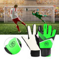 Hittime 1 Pair Children Kids Soccer Goalkeeper Gloves Anti-Collision Latex PU Goalkeeper Hand Protection Gloves Outdoor Football Accessories. 