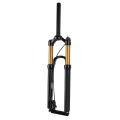 Mountain Bike Suspension Fork Bicycle Front Fork Tapered Steerer for Outdoor. 