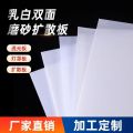 【Miga Plaza】Milky white universal frosted LED translucent plastic plate light box chandelier shade pp diffuser sheet acrylic anti-glare 【OCT】. 