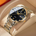 Trendy Business Watch for Men Waterproof Quartz Steel Band Imported High-Quality Watch for Casual and Formal Wear. 