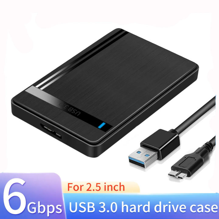 HDD SDD External Case SATA to USB 3.0 HDD Enclosure 2.5 inch Hard Drive Case Support 6Gbps Mobile External HDD Case