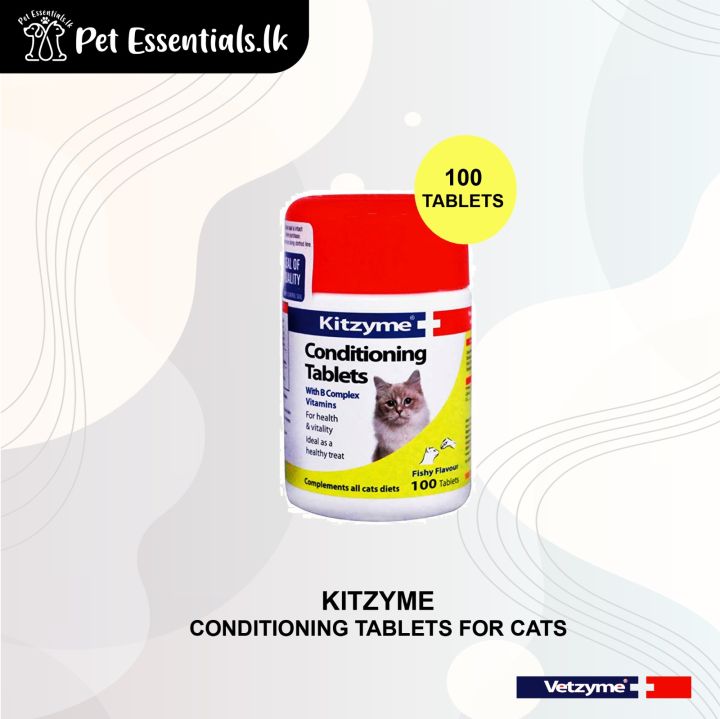 KitZyme Conditioning Tablets For Cats ( 100 Tablets )