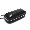 Sunglasses Case Sunglass Case Eyewear case Eyeglass case Sunglasses Case Glasses Case Eyewear Case Black Leather Box With Zipper Eyewear Case. 