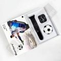 Smartbarry WB-10 2022 Football Commemoration with earbuds smartwatch. 