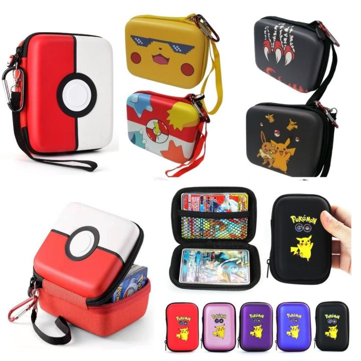 Pokemon Cards Covers Pouch Pikachu Album Book 50 Capacity Card Holder Album Hard  Case Book Holder Game Card Earphone Box Gx MEGA | Daraz.lk