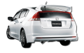 Abs Material Car Rear Wing Primer Color Rear Spoiler For Honda Insight (Without Paint). 